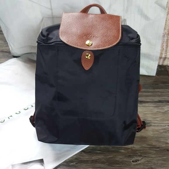 New Longchamp Backpack -Black - Picture 3 of 8